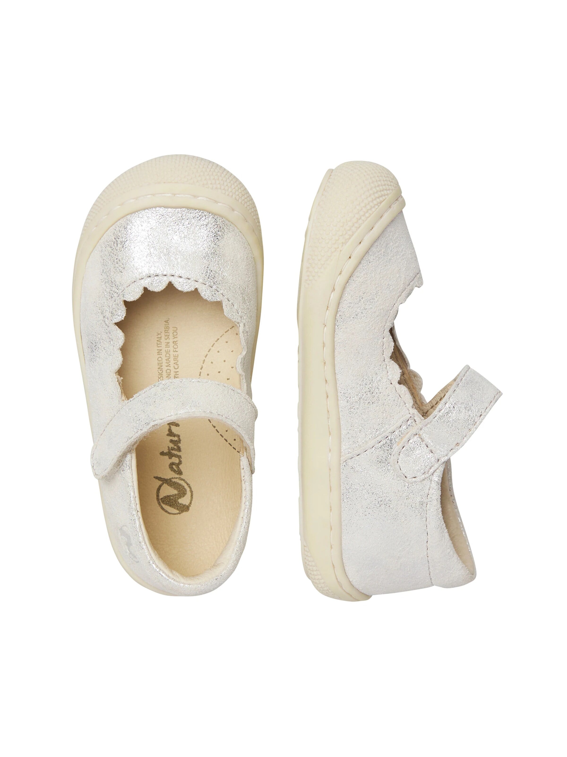 NATURINO Trainers 'DORSIA' in Silver