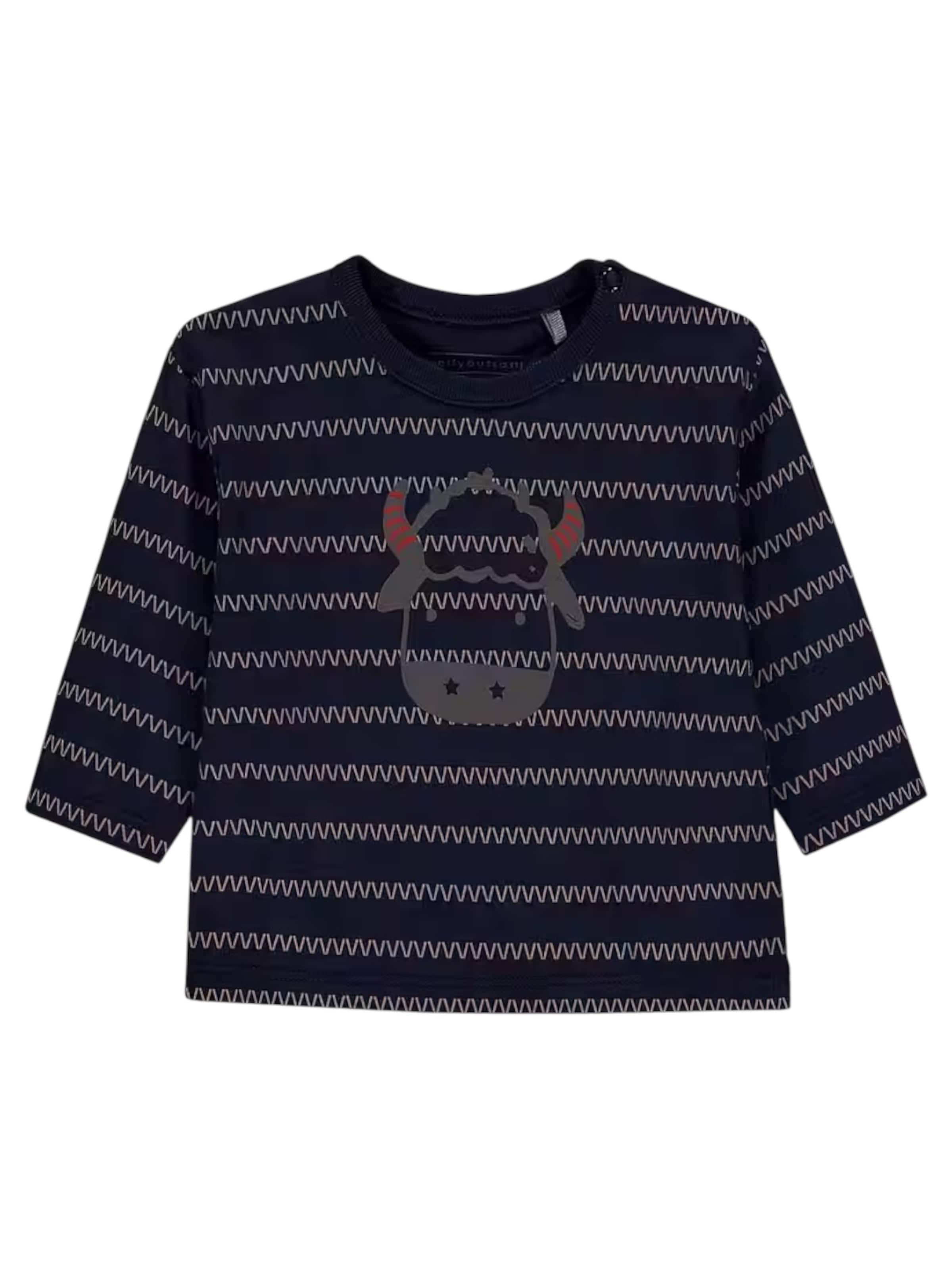 BELLYBUTTON Shirt 'Little Yak' in Blue: front