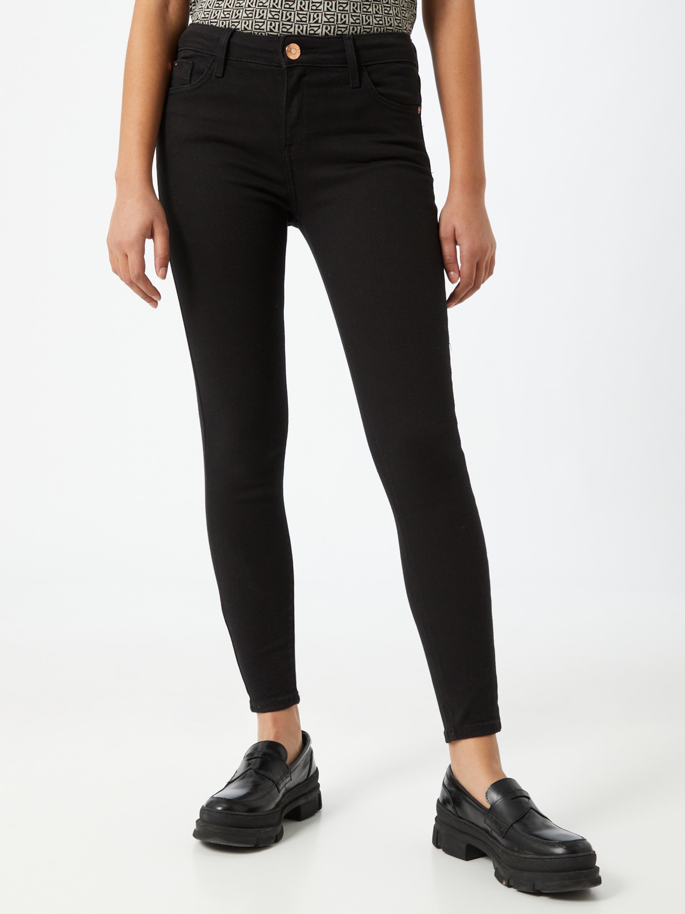 Jeans e7TPY River Island Jeans Amelie in Nero 