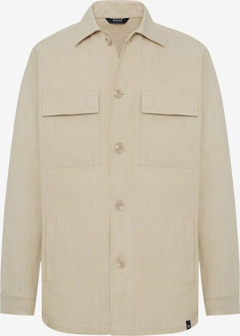 Boggi Milano Übergangsjacke in Beige: predná strana