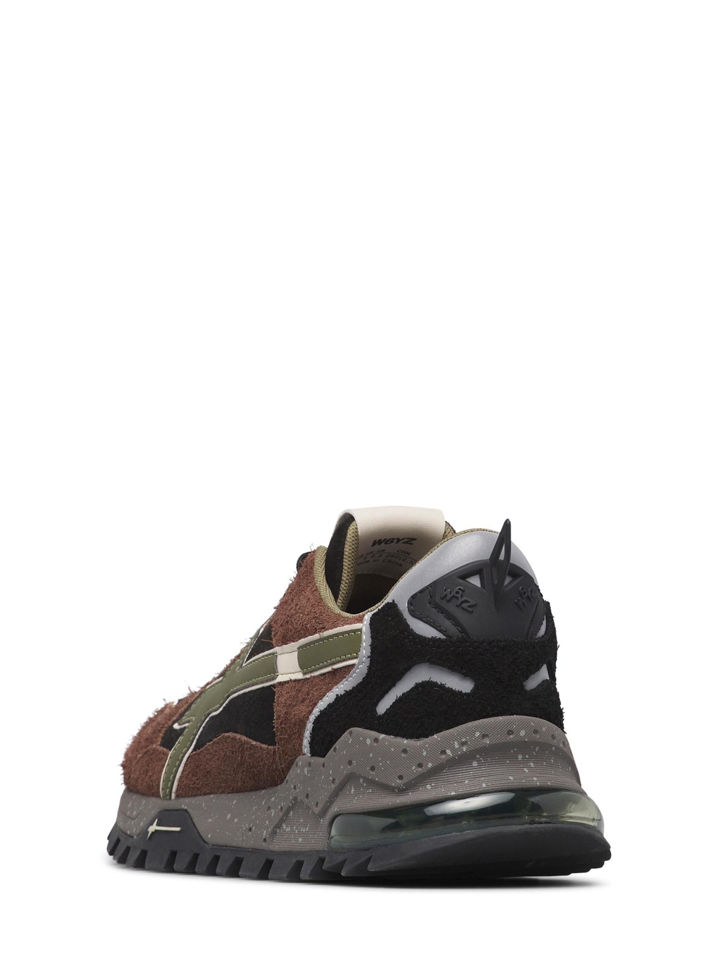W6YZ Sneakers laag 'BREEZE 3-M.' in Bruin