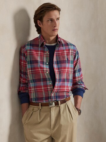 Fit confort Chemise Polo Ralph Lauren en rouge