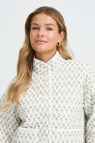 Veste mi-saison Fransa en blanc
