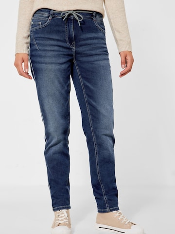 Slimfit Jeans 'Tracey' di CECIL in blu: frontale