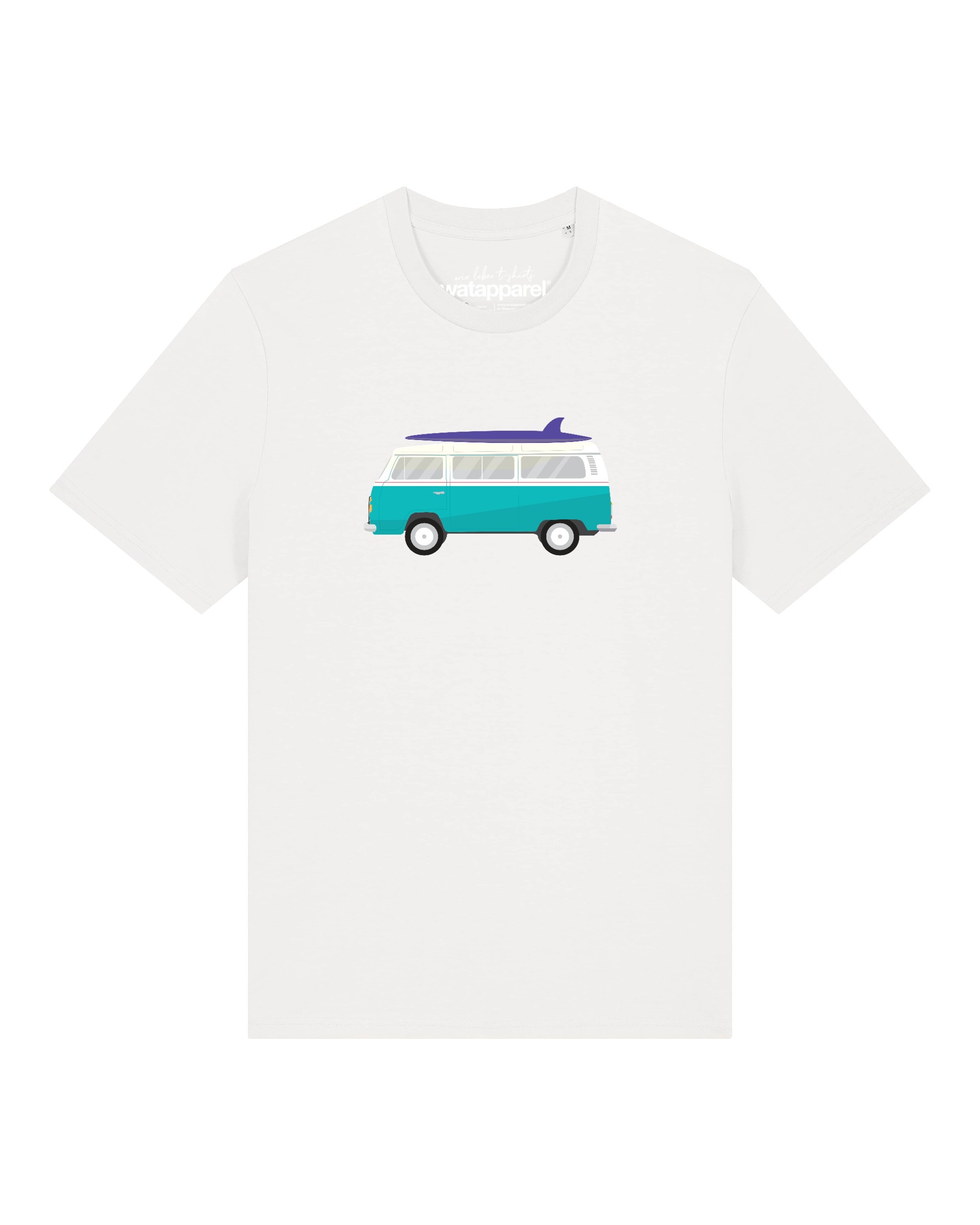 Maglietta 'California Dream' di Watapparel in bianco: frontale