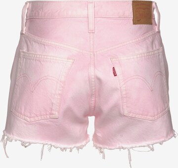 LEVI'S ® Regular Jeans '501® Original Short' in Roze