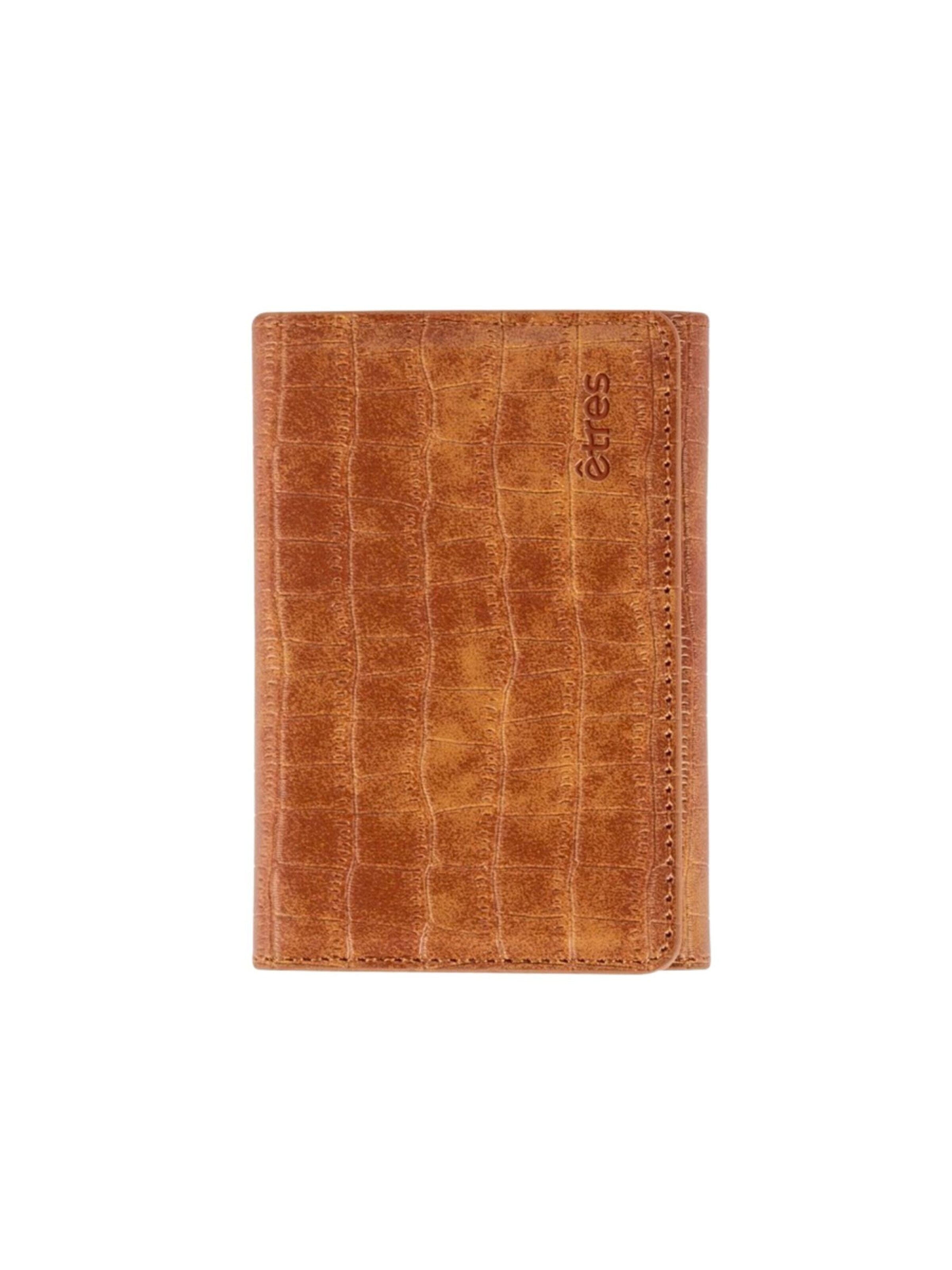 Porte-monnaies 'Etres Smart Wallet - Flach • Kariert' Techmade en orange