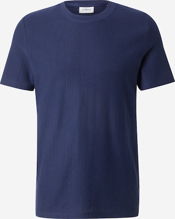 s.Oliver T-Shirt in Blau: Vorderseite
