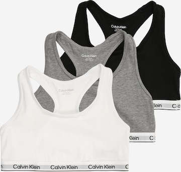 Calvin Klein Underwear Bustier Rintaliivit värissä harmaa: etupuoli