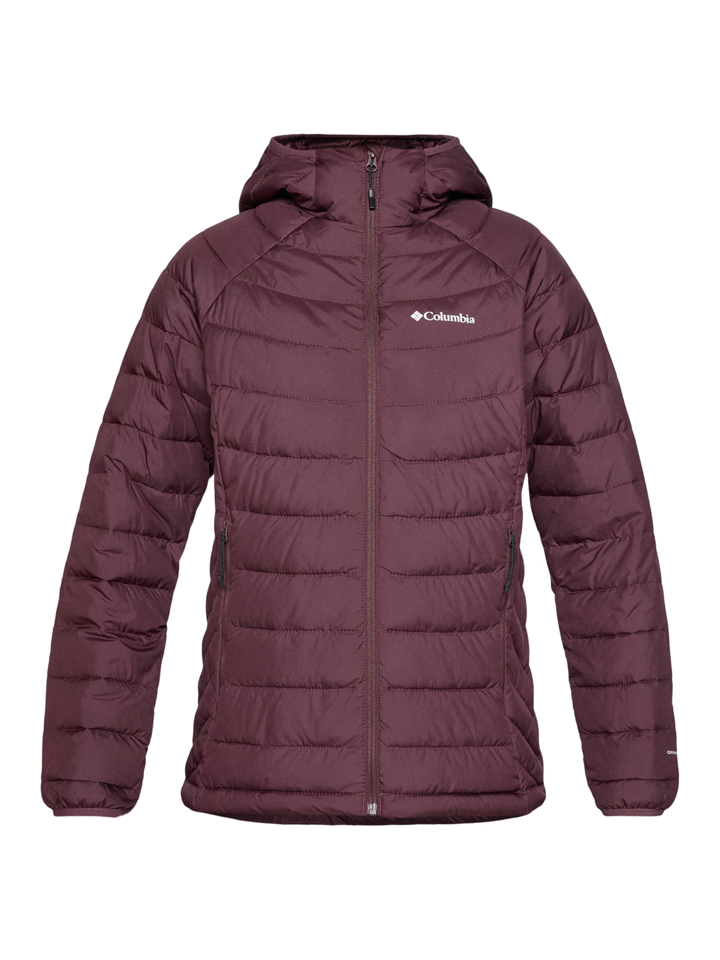 COLUMBIA Veste outdoor en XS en lie de vin / blanc, Vue avec produit