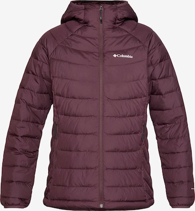 COLUMBIA Veste outdoor en XS en lie de vin / blanc, Vue avec produit