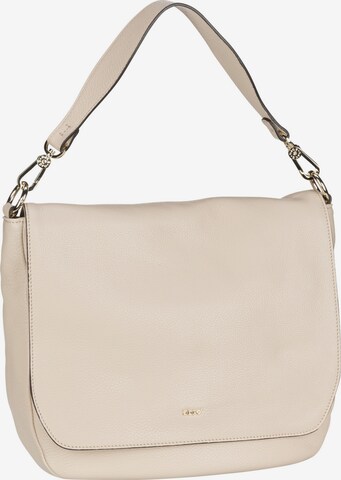 ABRO Handtasche 'Erna' in Beige: predná strana