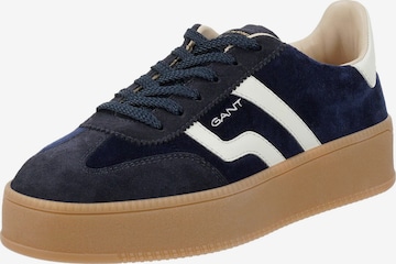Baskets basses GANT en bleu : devant