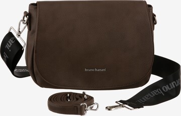 BRUNO BANANI Crossbody Bag in Brown: front