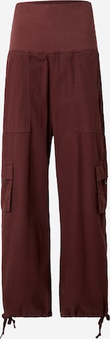 Pantalon cargo SHYX en marron : devant