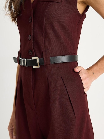 Bianco Lucci Jumpsuit in Rot