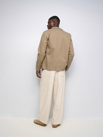 Coupe regular Chemise Salsa Jeans en blanc
