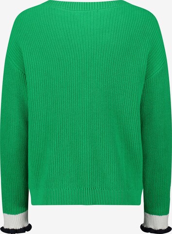 Cardigan Cartoon en vert