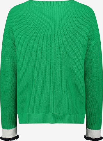 Cardigan Cartoon en vert