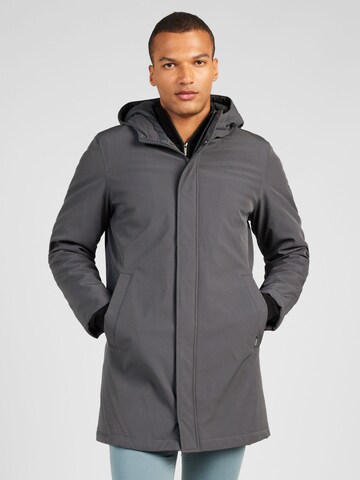 Matinique Jacke 'Deston' in Grau: Vorderseite