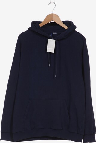 H&M Sweatshirt & Zip-Up Hoodie in L in Blue: front