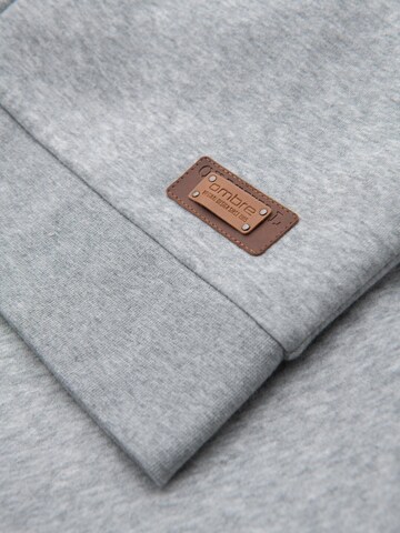 Ombre Sweatvest 'OM-SSZP-0186' in Grijs