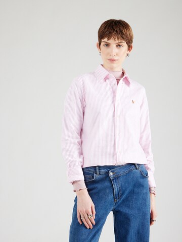 Polo Ralph Lauren Blouse in Pink: front