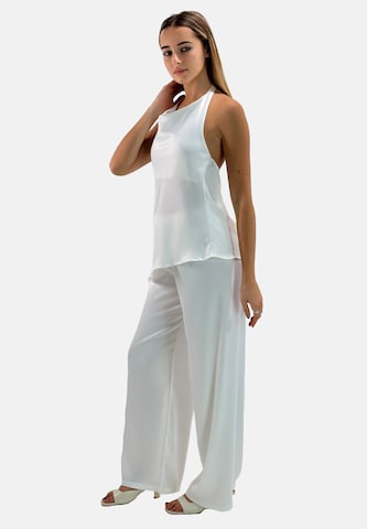 Elara regular Bukser i hvid