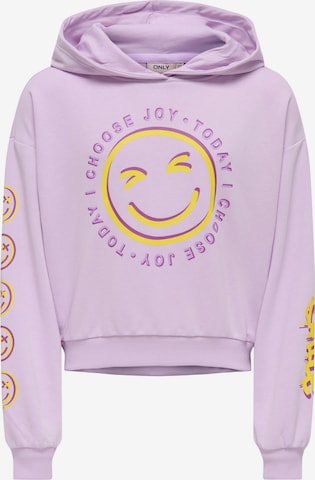 ONLY GIRLS Sweater in Purple: front