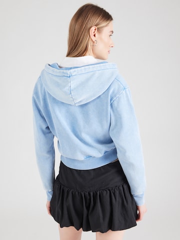 Monki Sweatjacke in Blau