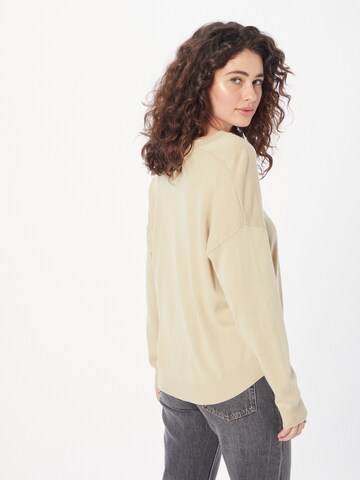 UNITED COLORS OF BENETTON Sweater in Beige