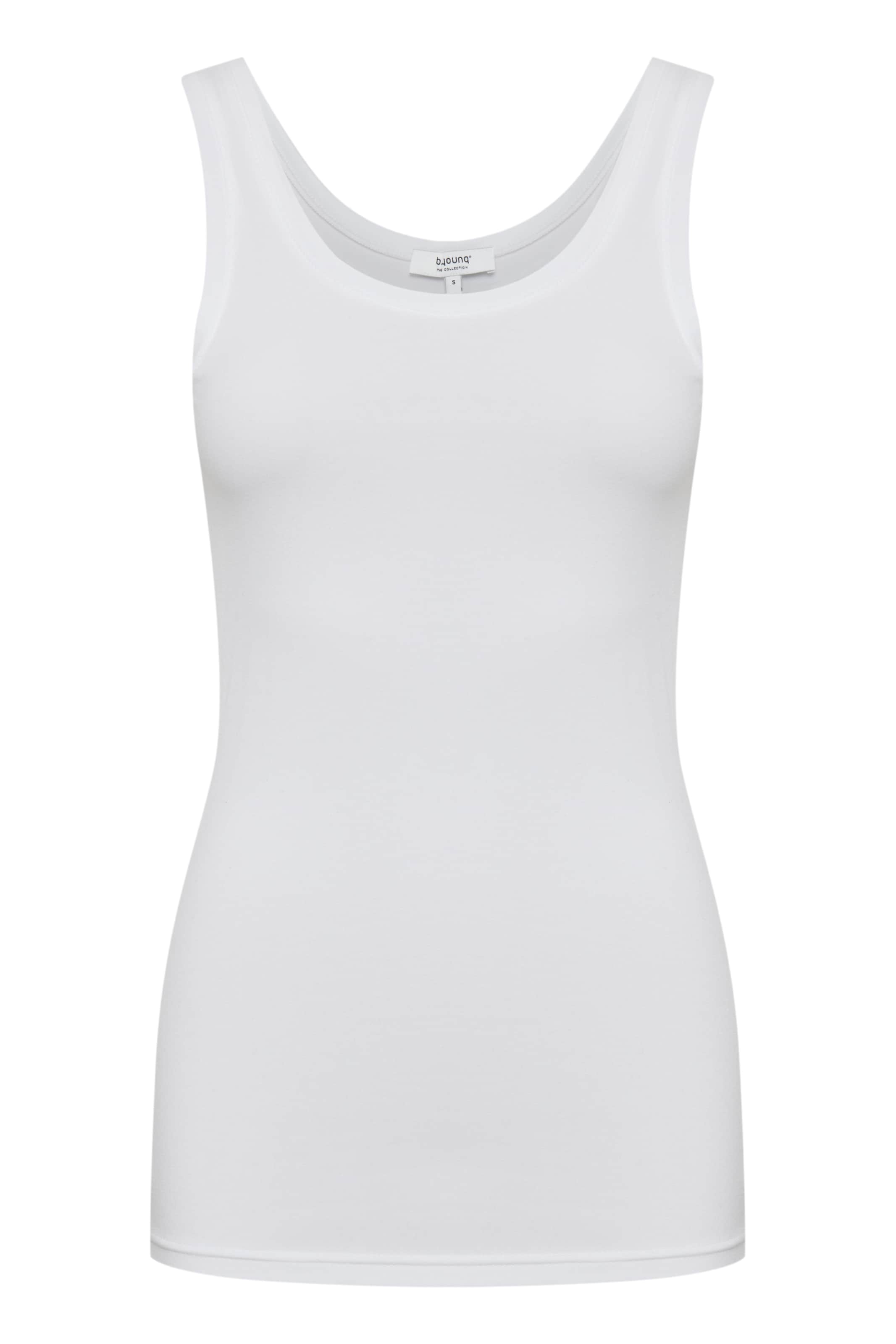 Palaidinė be rankovių 'Pamila' iš b.young, spalva – balkšva, Prekių apžvalga