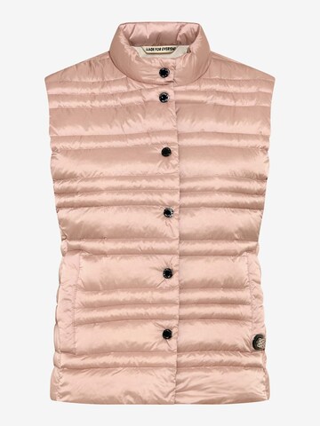 Fuchs Schmitt Weste 'Steppweste Avignon'‌‌‌ in Pink: Vorderseite