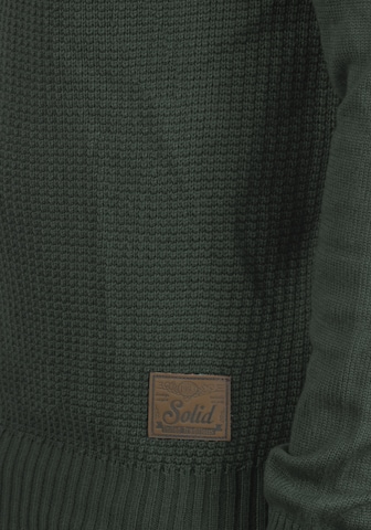 Pull-over 'Terrance' !Solid en vert