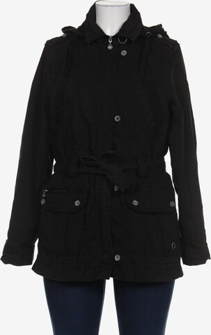 CECIL Jacket & Coat in XL in Black: front