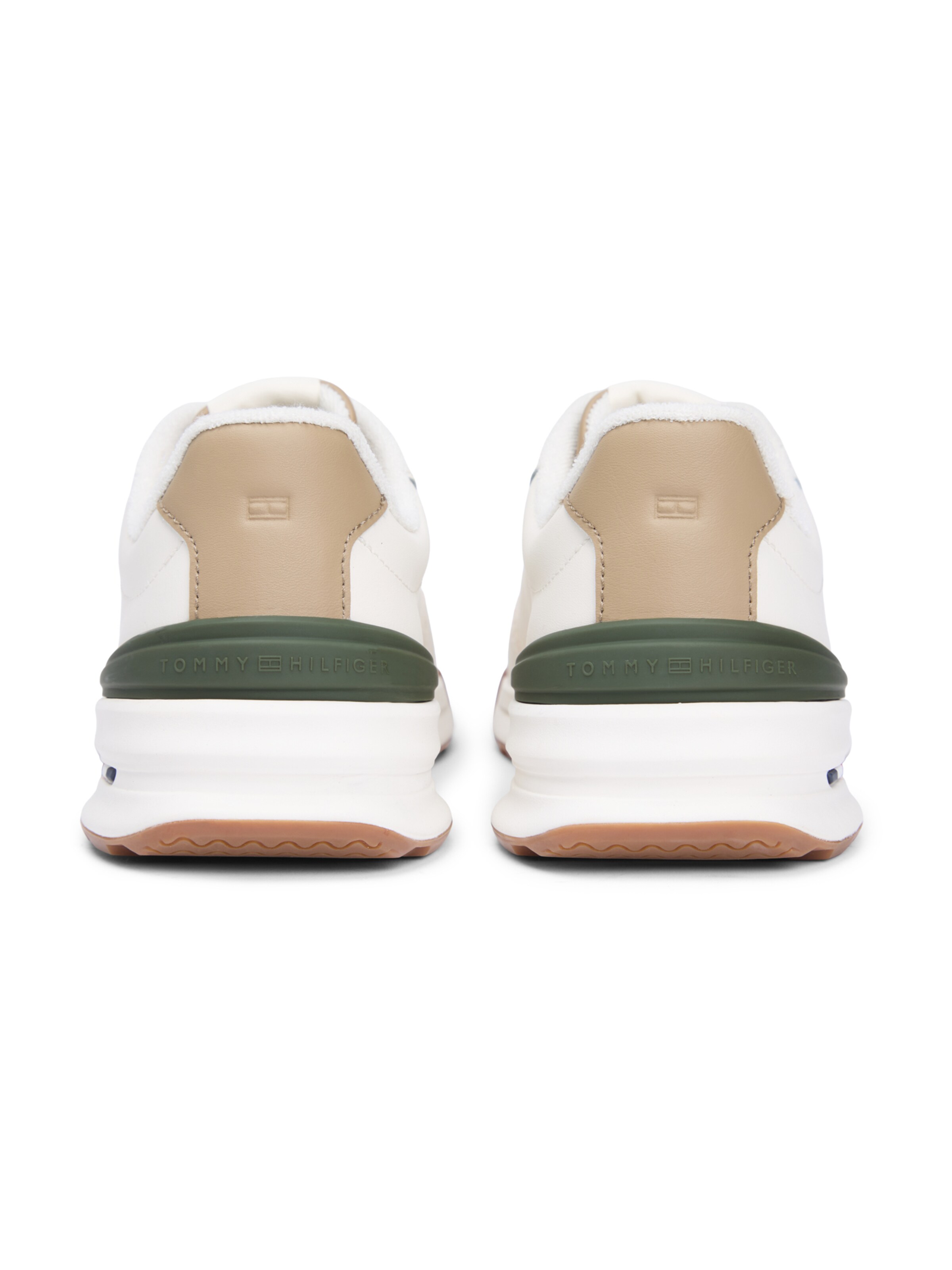 TOMMY HILFIGER Nizke superge 'RETRO' | bež barva: zadnja stran