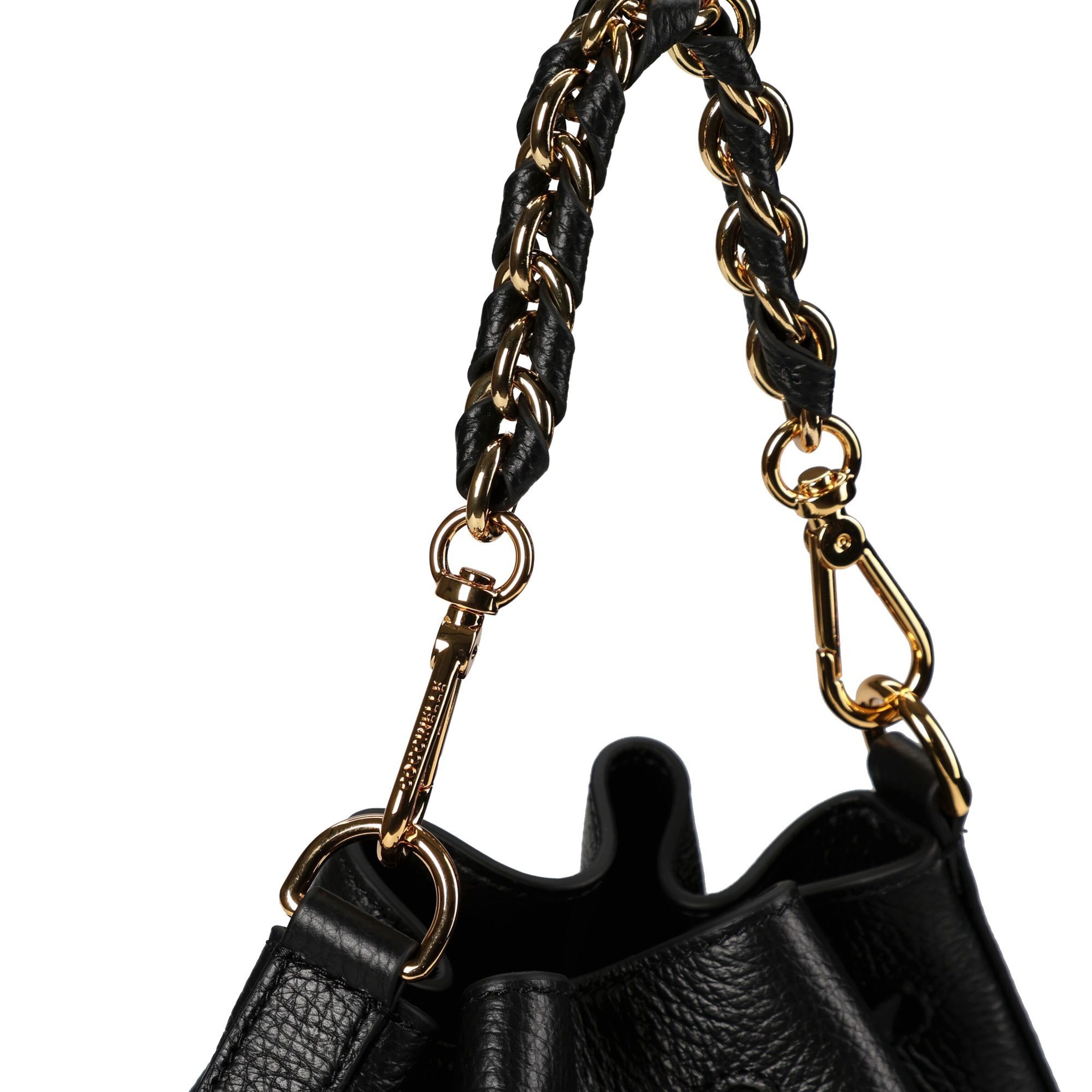 Coccinelle Schultertasche in Schwarz