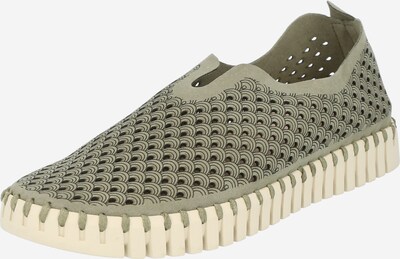 ILSE JACOBSEN Спортни обувки Slip On 'FLATS' в Каки, Преглед на продукта