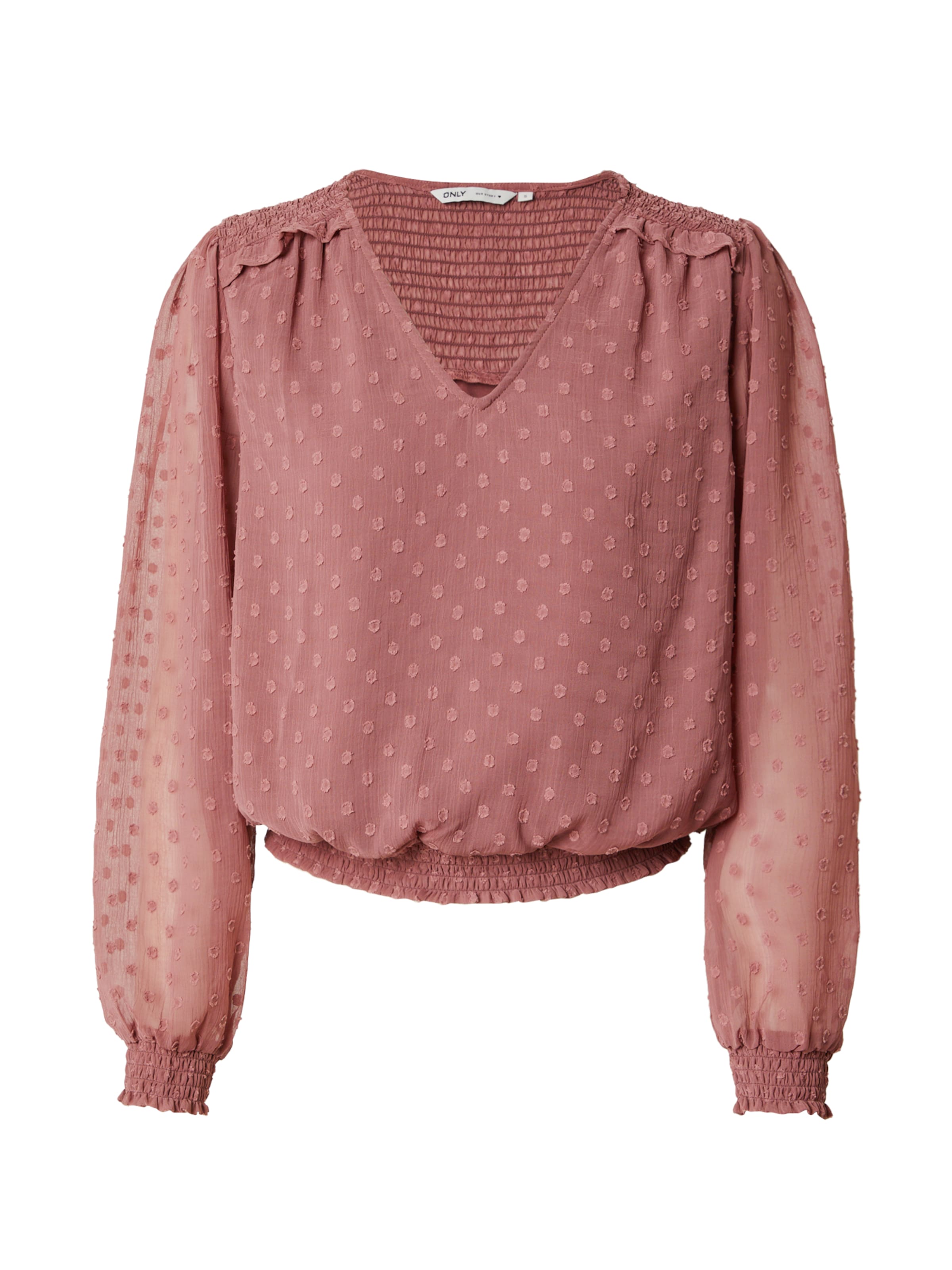 Camicia da donna di ONLY in rosa: frontale