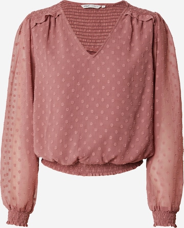 Camicia da donna 'ELMIRA' di ONLY in rosa: frontale