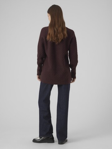 Pull-over 'ANJASTINNA' VERO MODA en rouge