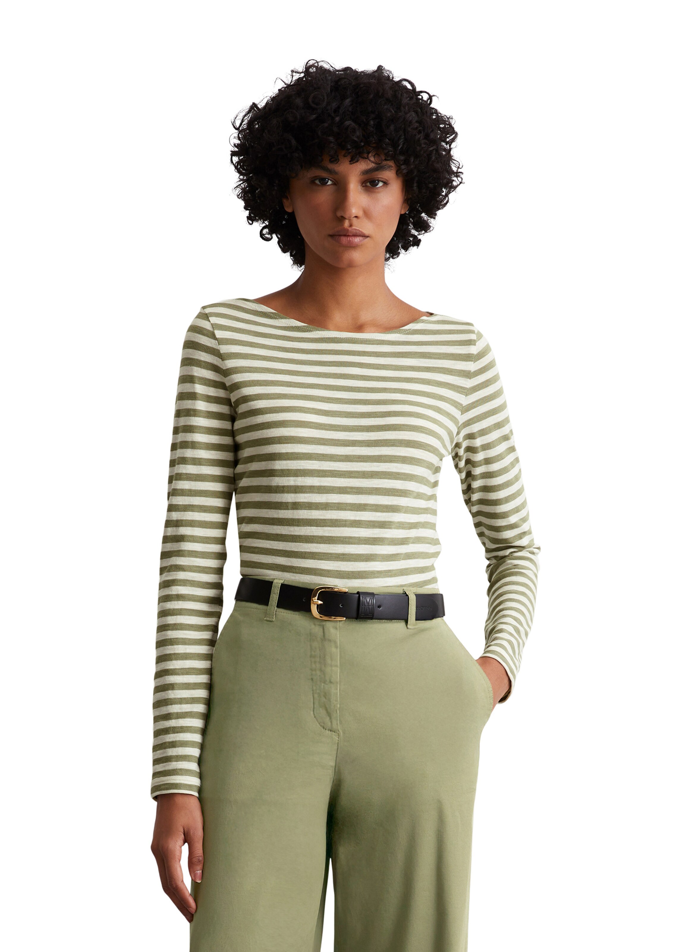 Marc O'Polo Shirt in Green: front