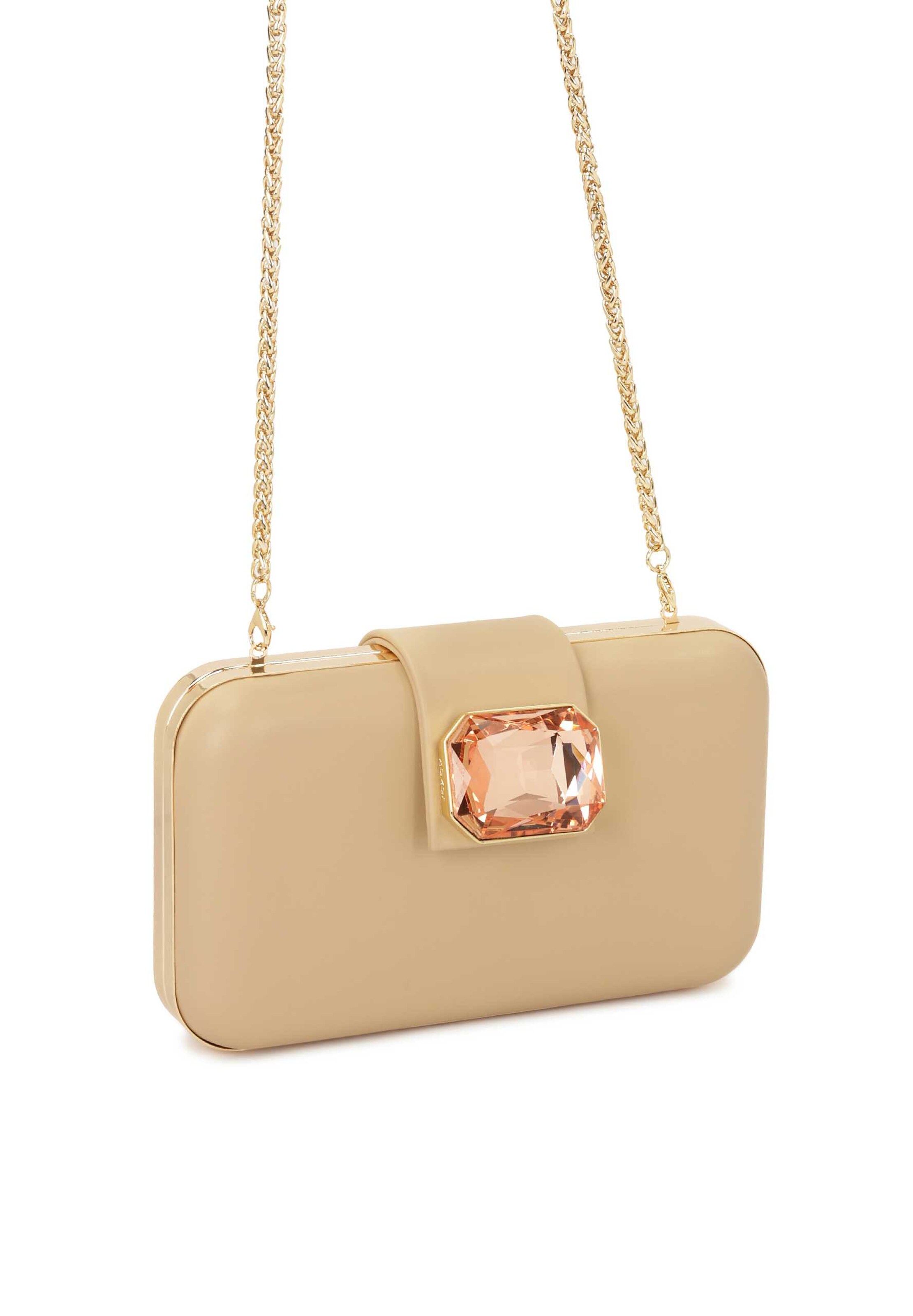 Kazar Clutch in Beige