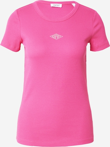 ESPRIT - Camiseta en rosa: frente