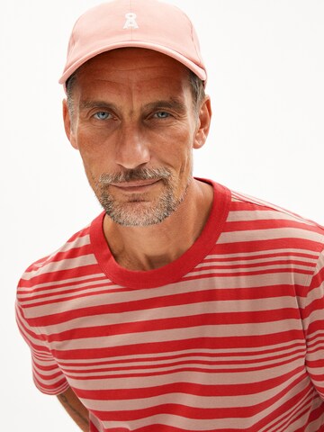 ARMEDANGELS T-Shirt MAARKOS BOLD STRIPES in Weiß