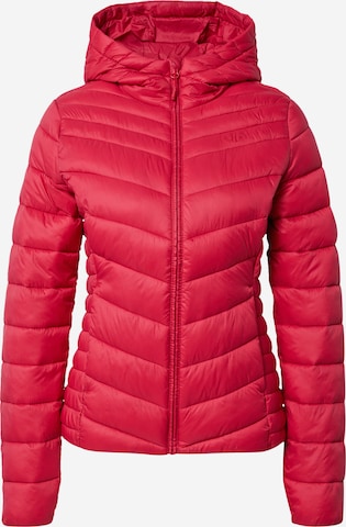 4F Athletic Jacket in Red: front