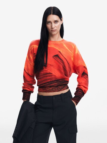 Desigual Trui in Rood: voorkant