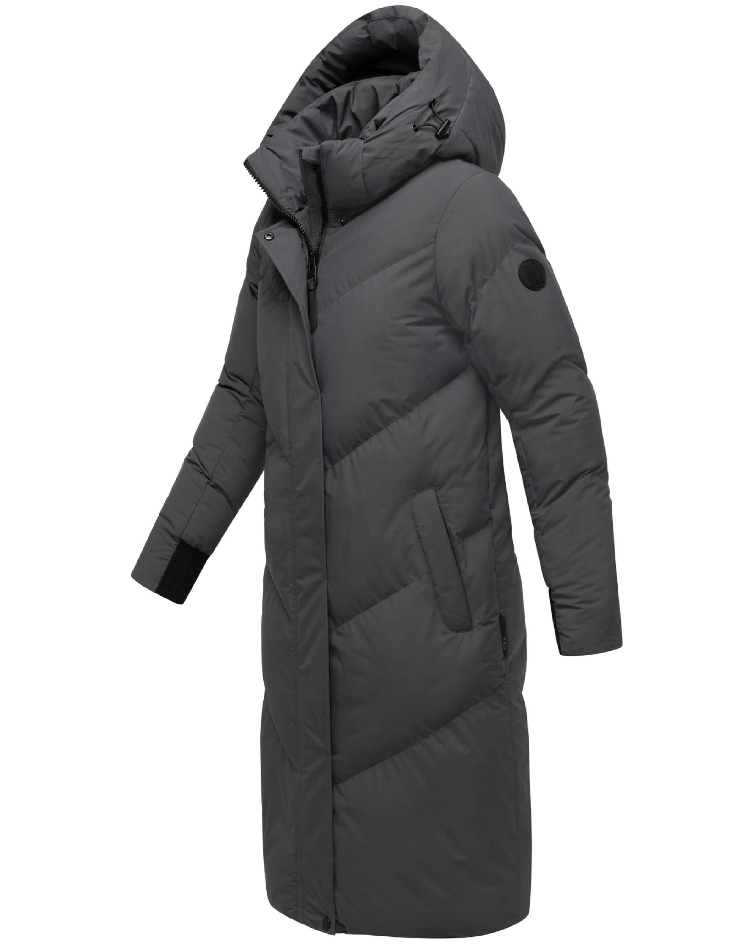 MARIKOO Зимнее пальто 'Teonaa 16' в Серый