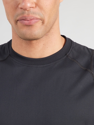 Abercrombie & Fitch Λειτουργικό μπλουζάκι σε μαύρο