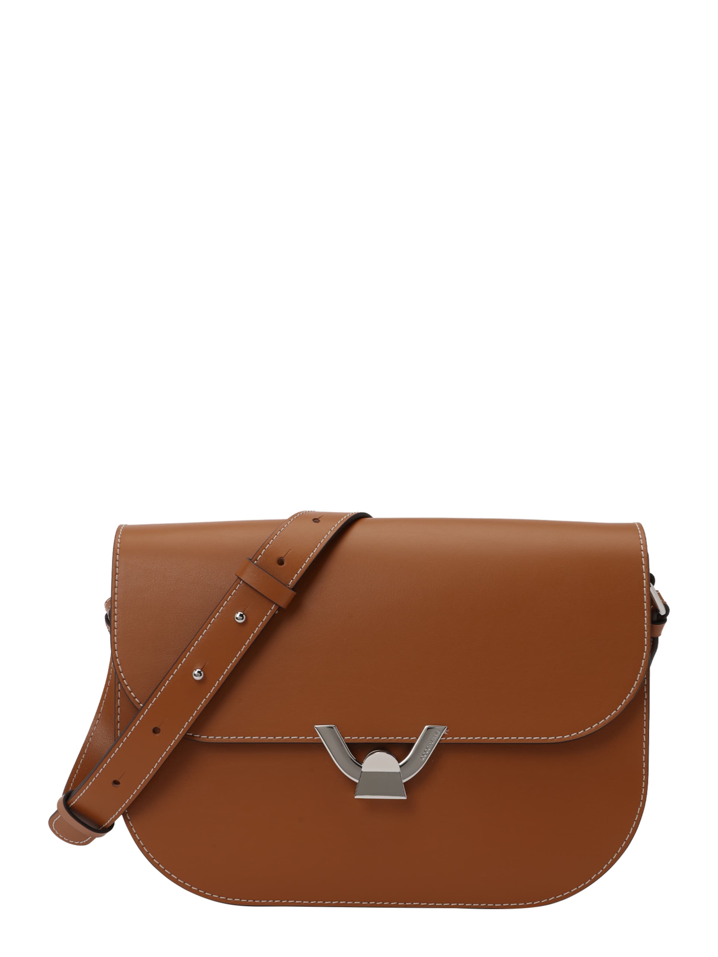 Coccinelle Crossbody bag in Brown: front